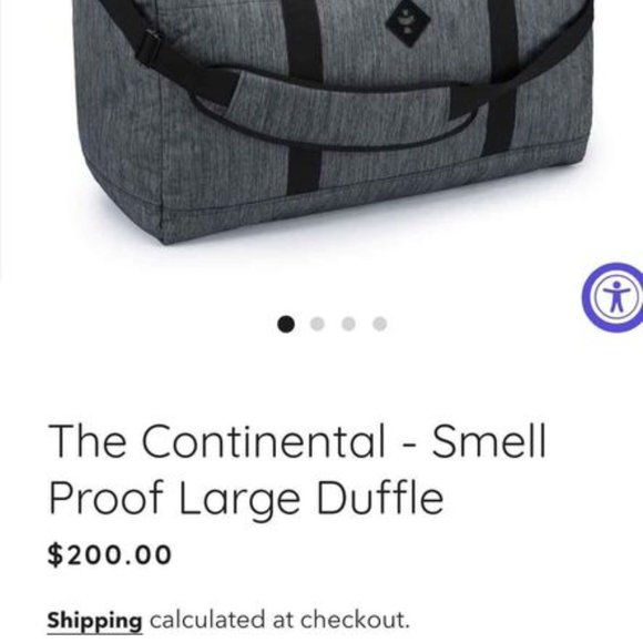 Revelry The Continental - Smell Proof Large Duffle - Picture 2 of 8